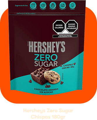 Hershey's Zero Sugar Chispas 180g